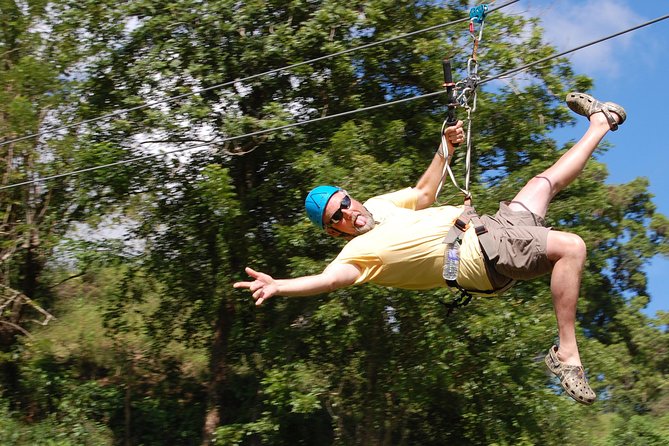 Shore Excursion: V.I.P. DayPass: ATV, Zip Lines, Horseback Riding & Lunch - Eight zip lines, then the Pool-Zip N’ Splash