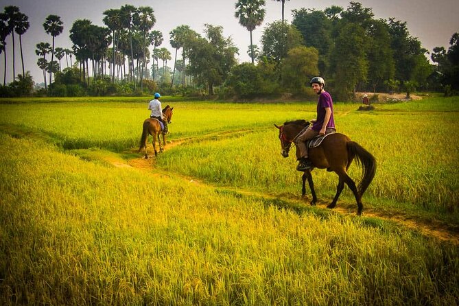 Siem Reap Happy Horse Riding Free Pick-up & Drop-off - Four routes for different riding levels