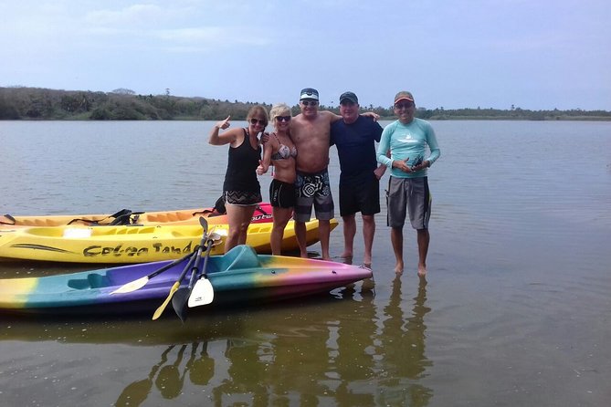 Small-Group Half-Day Kayaking and Horse Riding with Lunch - Kayaking at Barra de Potosi’s saltwater lagoon