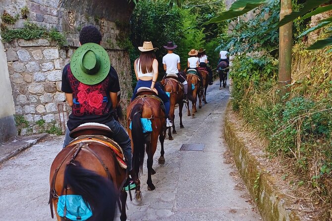 Sorrento Guided Horseback Riding Tour - The panoramic viewpoint over Capri and the coast