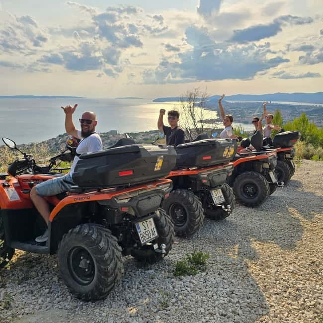 SPLIT: ATV Panorama Tour Podstrana & Horses - Sunset tour or daytime ride?