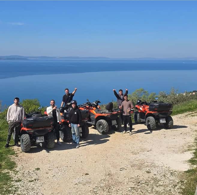 SPLIT: ATV Panorama Tour Podstrana & Horses - Riding through the old mountain village