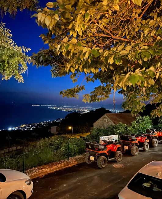 SPLIT: ATV Panorama Tour Podstrana & Horses - Getting comfortable on the quad bikes