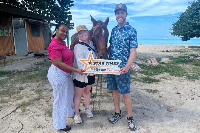 St. John's,Antigua Horse Back Riding & bareback swim & Fort beach - How Much Riding Happens on the Beach?
