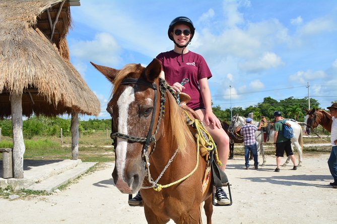 STROLL the Jungle Trails on a HORSE. Includes Transportation and Equipment. - Reaching the white-sand beach