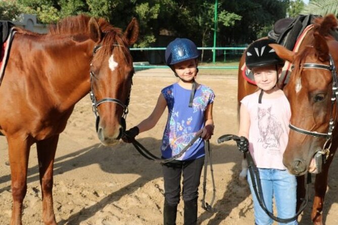 Sunrise Horse Riding Dubai - Meeting the Arabian horses in the desert
