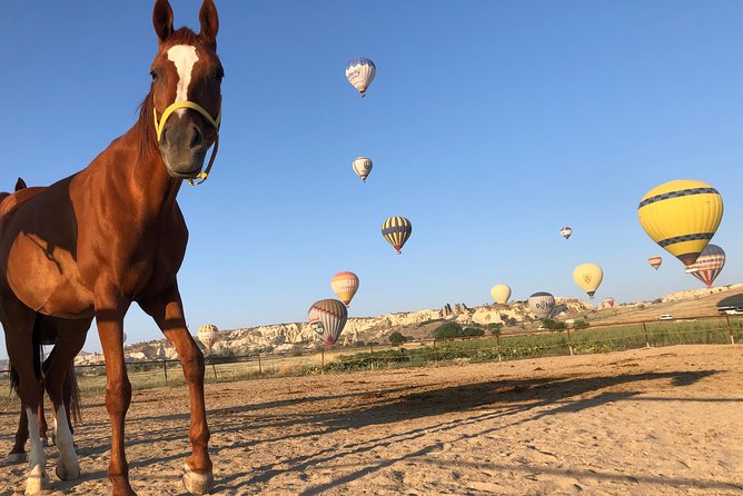 Sunrise Horsebackriding Tour in Cappadocia - Riding through Red Valley