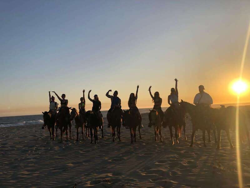 Sunset by Horse on the Beach - What $122 buys you