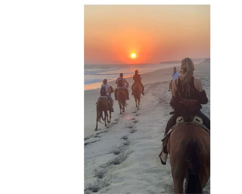 Sunset by Horse on the Beach - FAQ