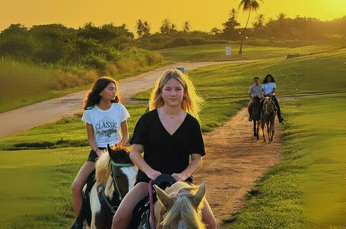 Sunset Horseback Ride by the Beach in Aguadilla, Puerto Rico - Photos, videos, and the private format