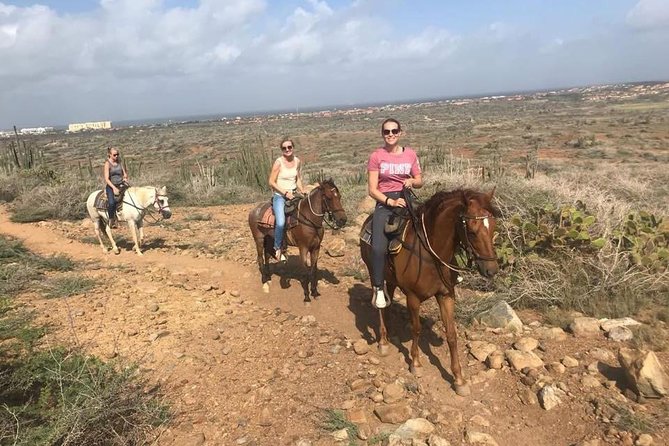 Sunset Horseback Ride in Aruba - Leaving Palm Beach for Aruba’s dry interior