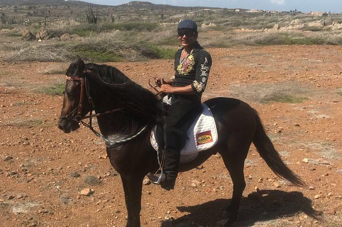 Sunset Horseback Ride in Aruba - The hilltop sunset stop