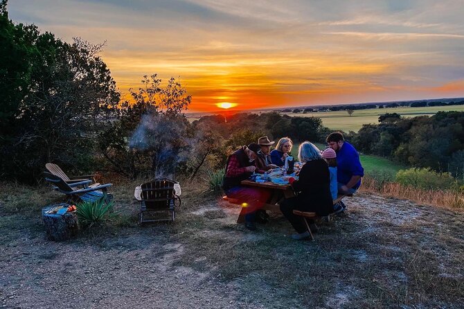 Sunset Horseback Ride With Scenic Views - The Brazos River Overlook At Sunset