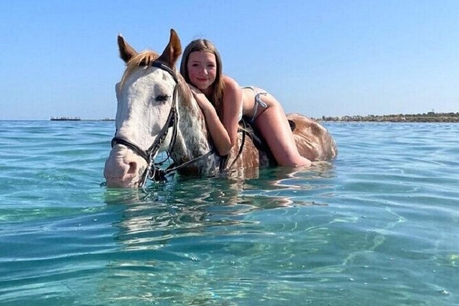 Swimming by Horse at Red Sea Beach & Desert with Dinner- Hurghada - One hour beside the Red Sea