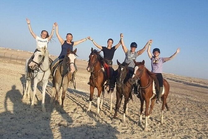Swimming by Horse at Red Sea Beach & Desert with Dinner- Hurghada - One hour swimming with a horse