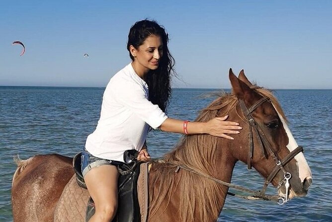 Swimming by Horse at Red Sea Beach & Desert with Dinner- Hurghada - One hour through the Hurghada desert