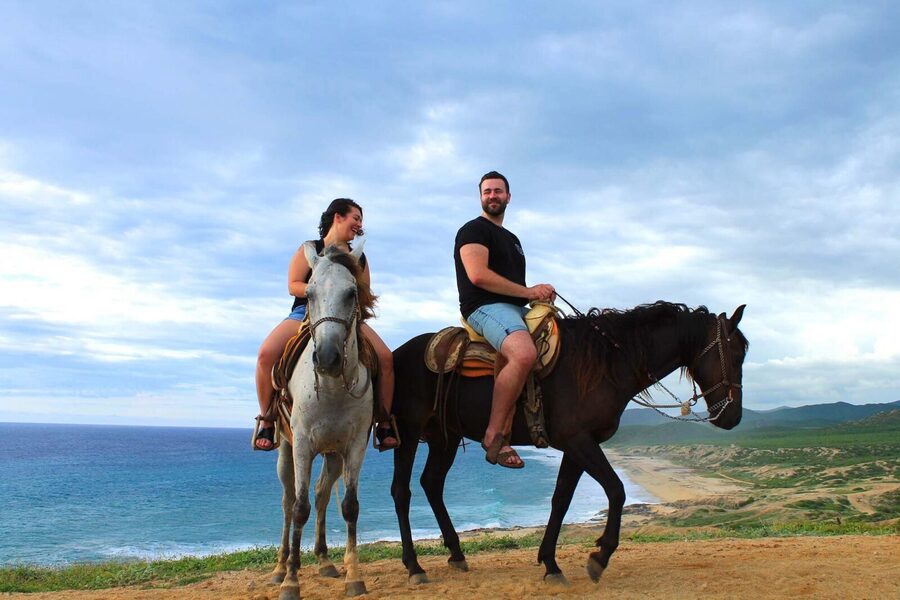 Tacos and Horseback Riding at Migriño beach - Winter whale watching from horseback