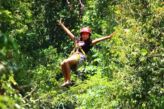 Tequila Tasting, Cenote, Horseback Riding, ATV, Ziplines & Lunch - ATV trails, mud, and the optional insurance charge