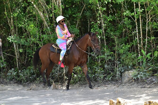 Tequila Tasting, Horseback Riding,ATV, Ziplines Cenote and Lunch - The ATV circuit: dusty, guided, and not built for speed