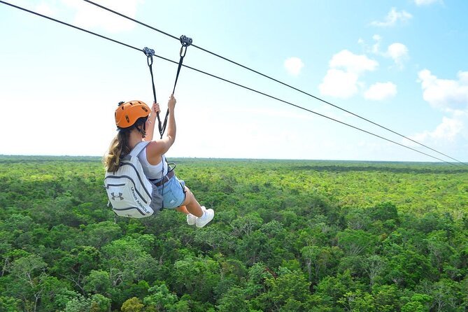 Tulum Adventure: Horses + ATV + Cenote + Zipline + Lunch - ATV riding through the jungle area