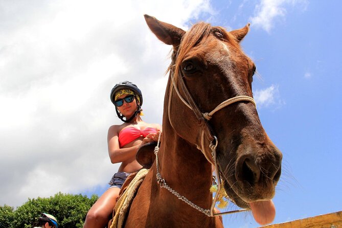 Tulum Jungle Horseback Ride + Cenote Dip & Traditional Lunch - The dry cave and the region below ground
