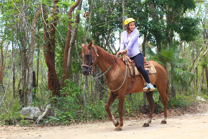Tulum Ruins Exploration and Horseback Riding and Cenote Adventure - Starting at Súper Akí Tulum at 9:00 am