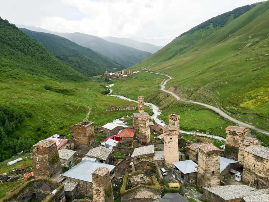 Ushguli: Horse Riding Tour to Shkhara Glacier - Riding beside the Enguri River