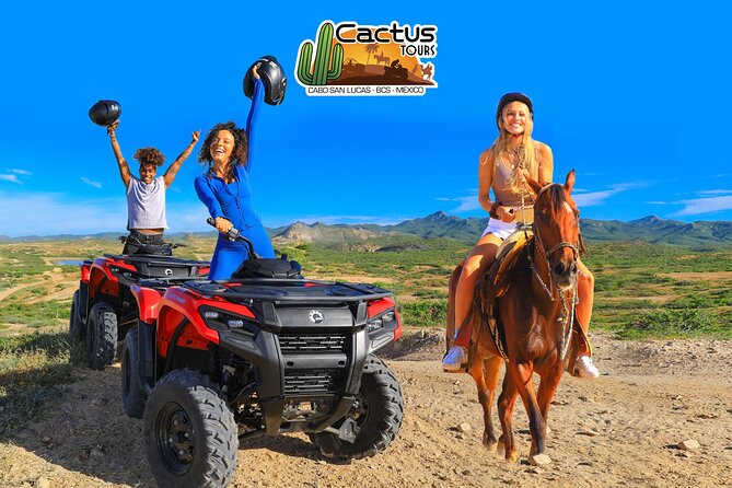 UTV, Free Horseback Ride, and Sky Bike Adventure Combo - Migriño Beach Adds Sand, Cliffs, and Sea Views