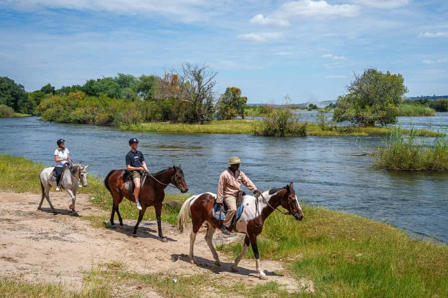 Victoria Falls National Park: Horseback Safari - The value of $115 per person