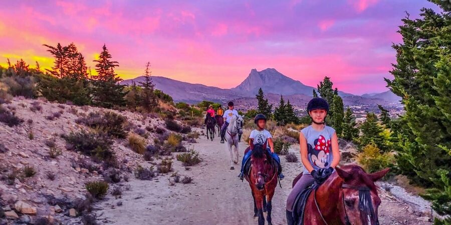 Villajoyosa Horseback Riding in the Mountains with sea views - Leaving Benidorm for Villajoyosa’s Mountain Trails