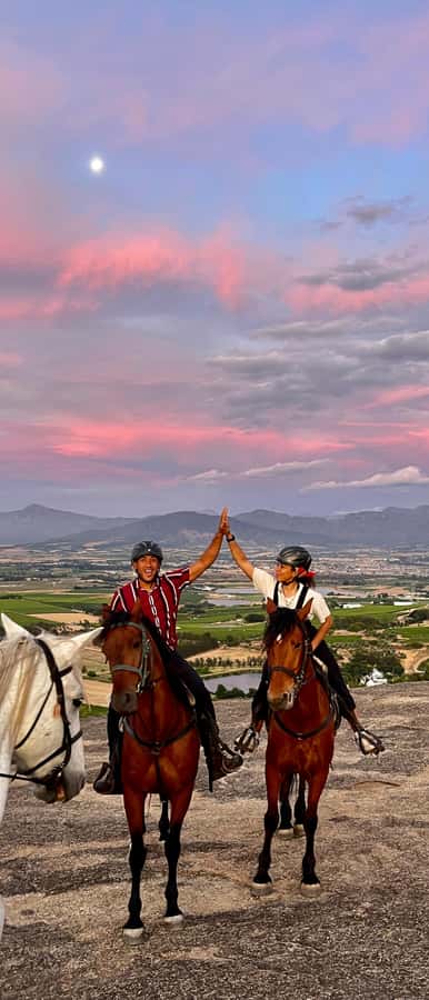Vrede en Lust Wine Estate:1-Hour Horseback Riding Experience - The one-hour trail through the estate