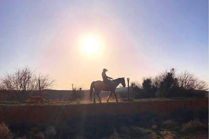 Wild West Sunset Horseback Ride with Dinner from Las Vegas - A barbecue dinner with real ranch character