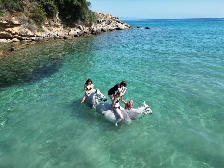 Zakynthos: Yotomu Horse Riding and Swimming Experience - How the route feels for different riders