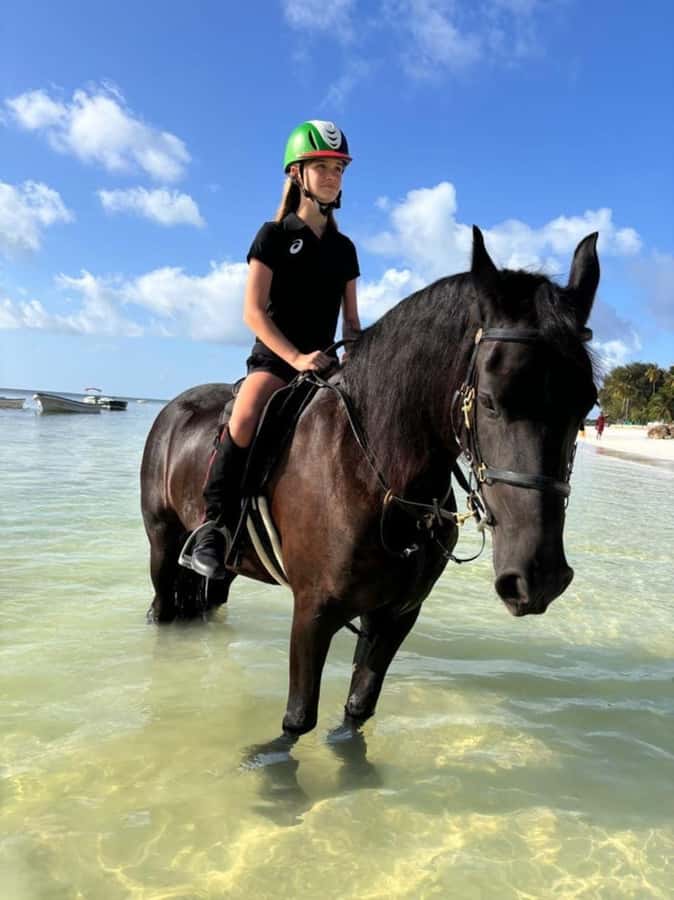 Zanzibar: Beach Horseback Ride and Swim with the Horse - The people and horses shape the experience