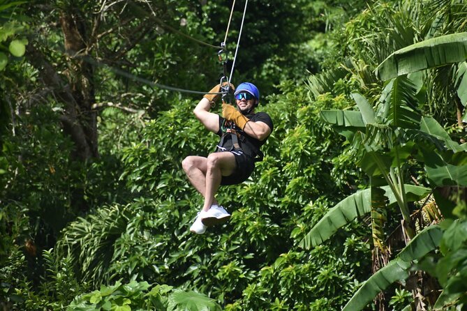Zipline, Horse, Buggy and Macao Beach, Water Park with Lunch - Twenty-Five Minutes at Macao Beach